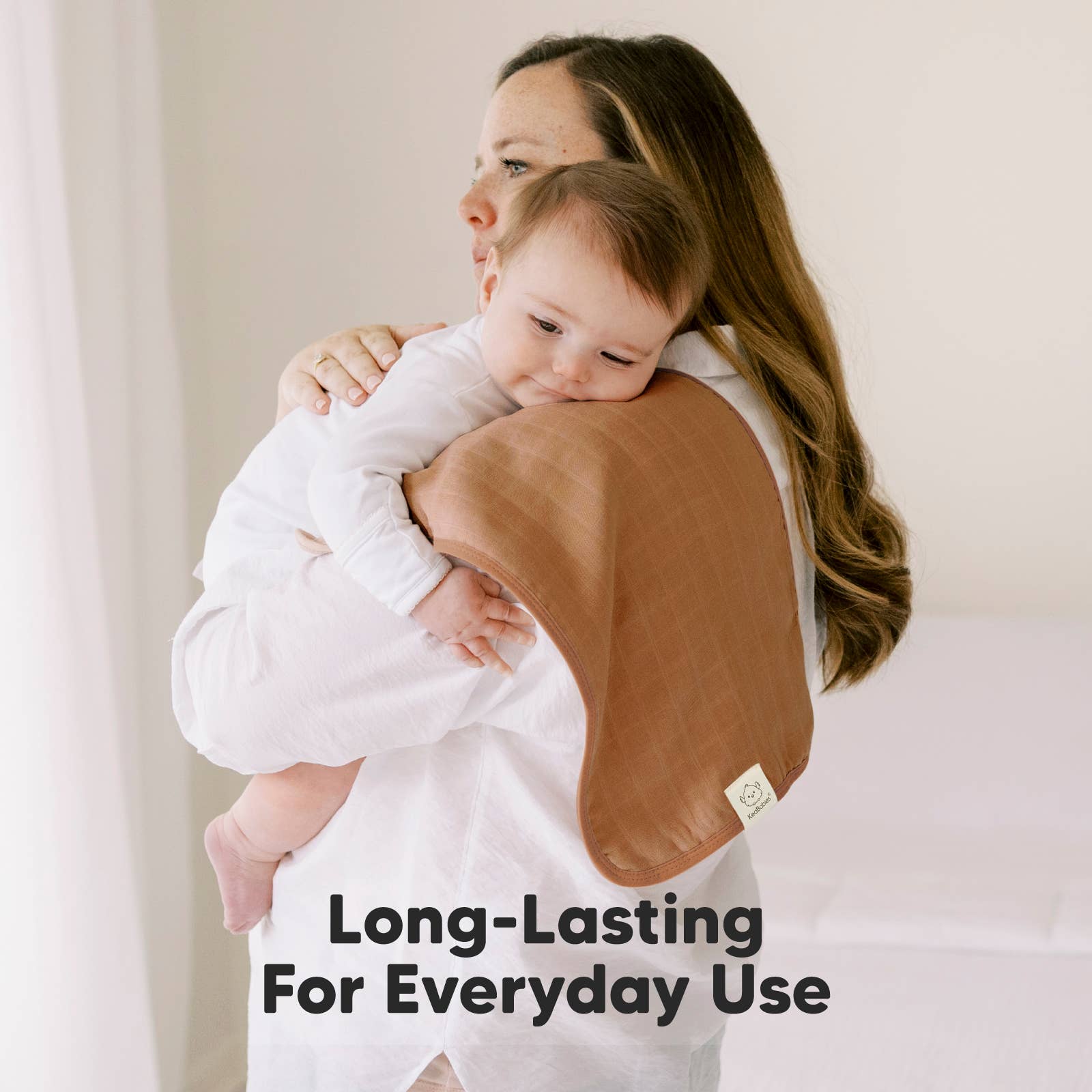 KeaBabies - KeaBabies Lumi Muslin Burp Cloths - Spice-Giggles N Gear