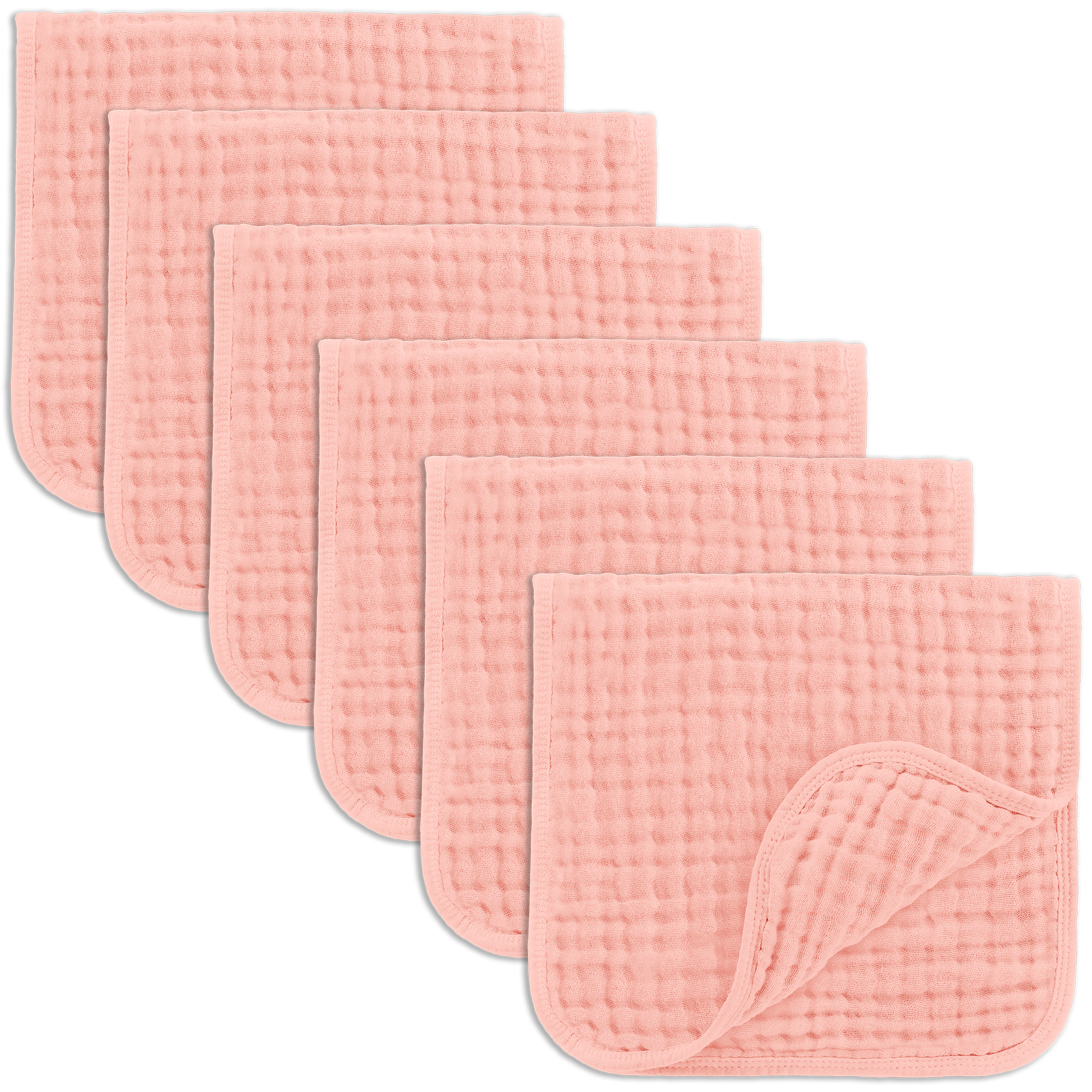 Comfy Cubs - Muslin Burp Cloths by Comfy Cubs - / Pack of 6-Giggles N Gear