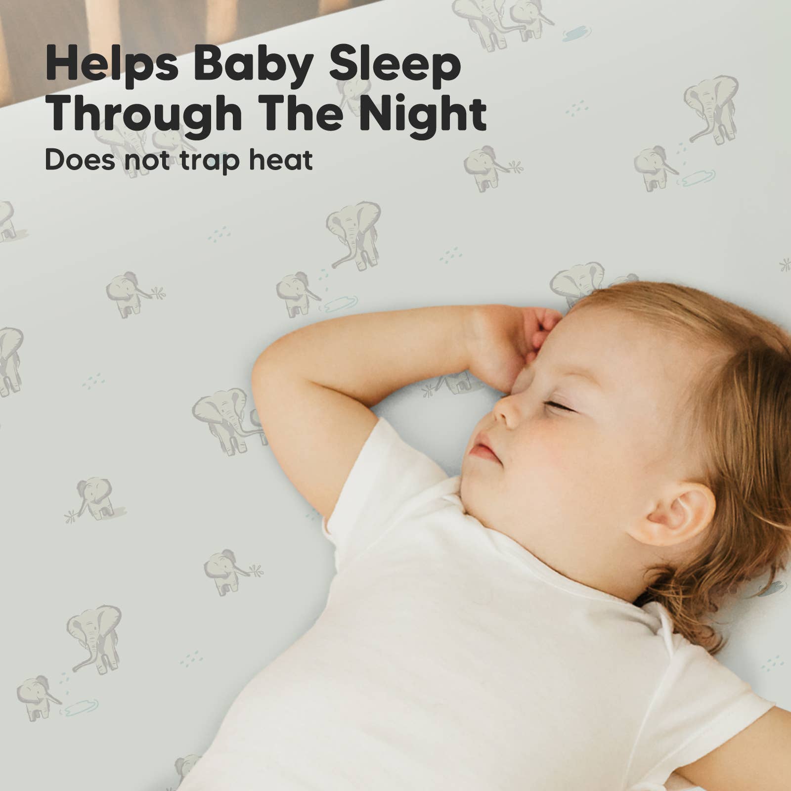 KeaBabies - KeaBabies Isla Fitted Mini Crib Sheets, Pack and Play Sheet - Elly-Giggles N Gear